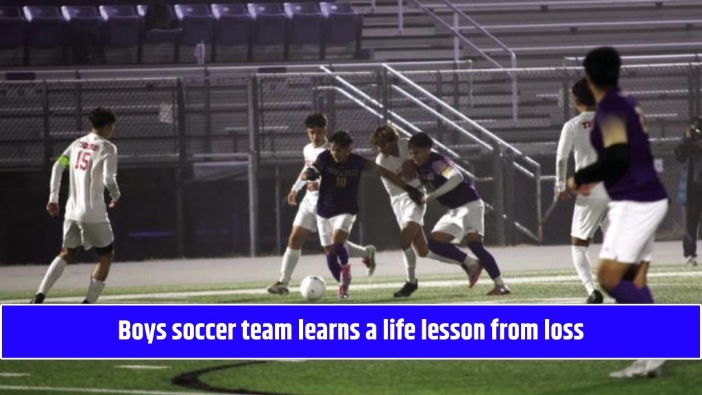 Boys soccer team learns a life lesson from loss