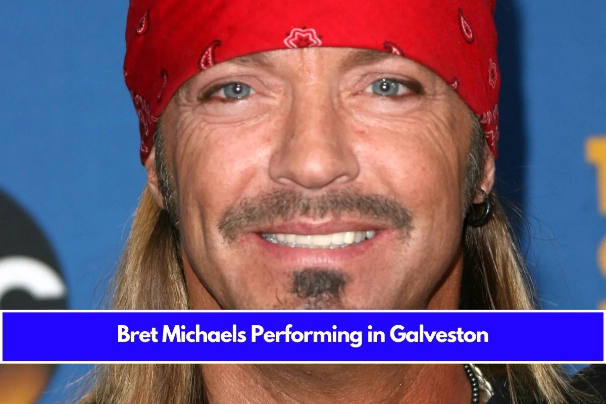 Bret Michaels Performing in Galveston