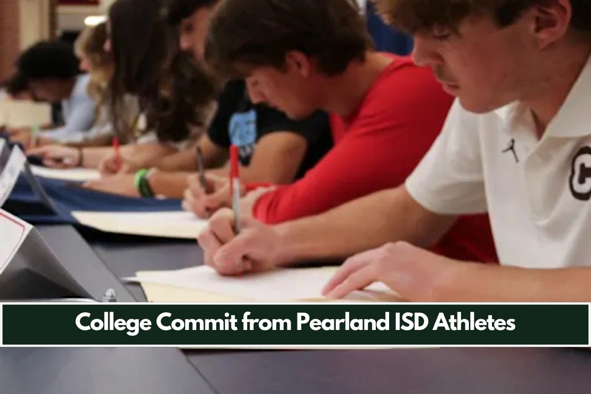 College Commit from Pearland ISD Athletes