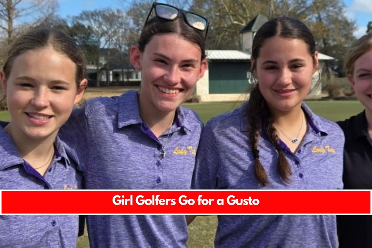 Girl Golfers Go for a Gusto