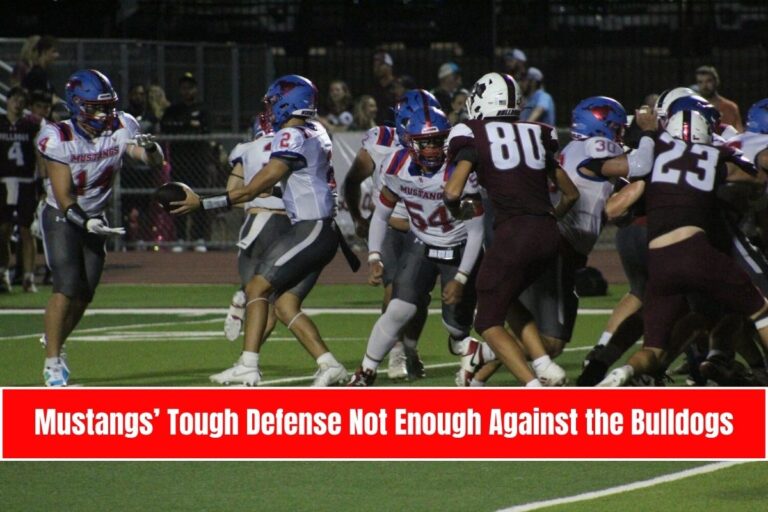 Mustangs’ Tough Defense Not Enough Against the Bulldogs