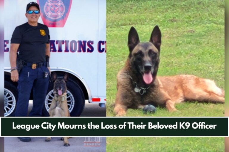 League City Mourns the Loss of Their Beloved K9 Officer