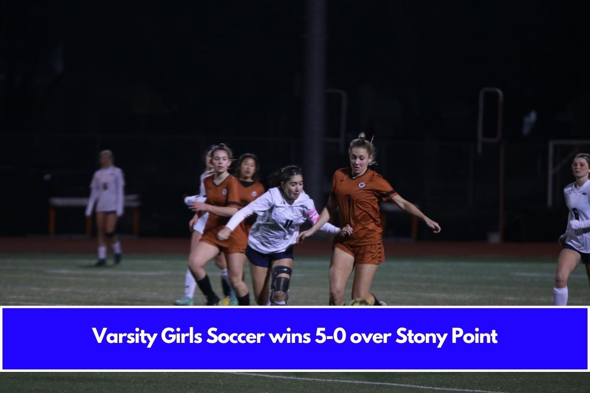 Varsity Girls Soccer wins 5-0 over Stony Point