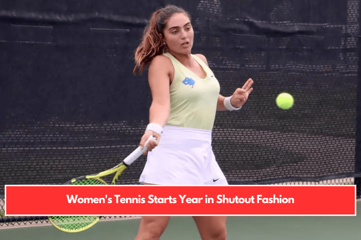 Women's Tennis Starts Year in Shutout Fashion